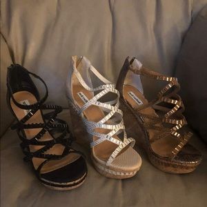 Stunning Wedges (3 Pair Bundle)